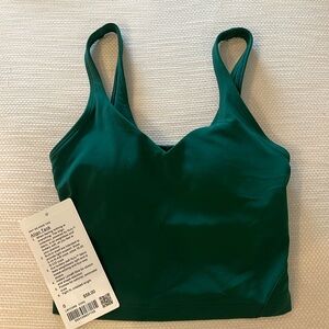Lululemon align tank in emerald green, size 0